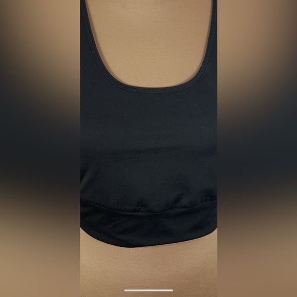 RECREATION by thread & supply Classic Black Sports Bra Large - Picture 4 of 6